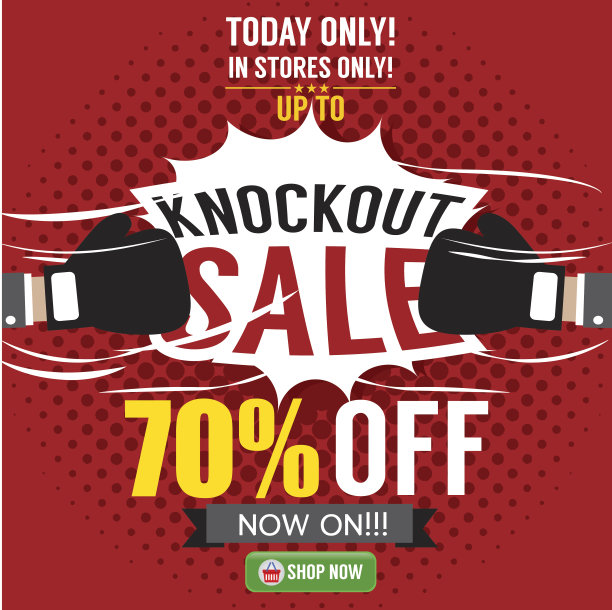 淘汰赛推销。图片下载