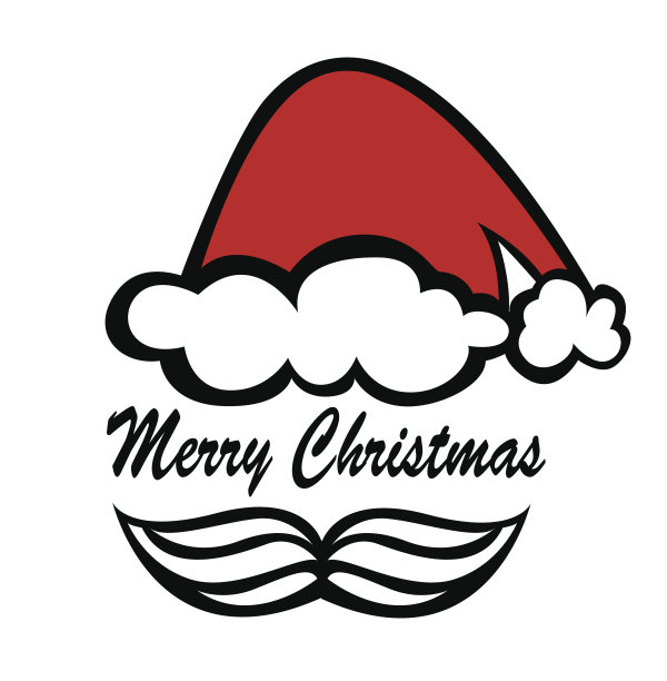 矢量圣诞贺卡概念圣诞老人图片下载