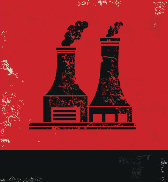 工业设计上的红色背景，矢量图片下载