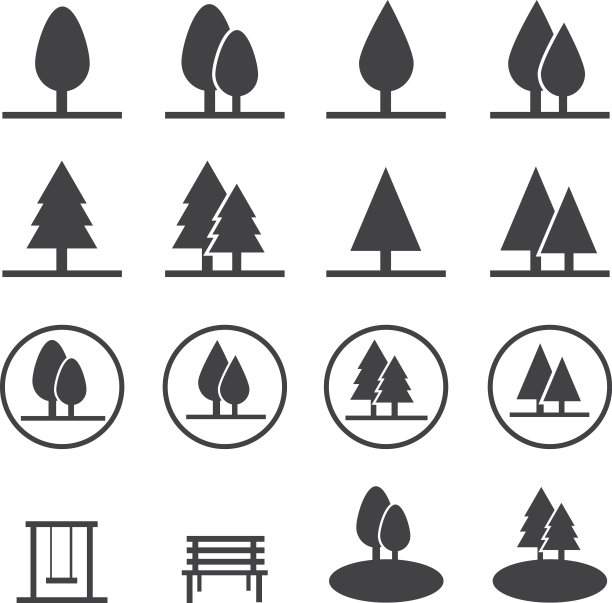 公园的图标图片下载