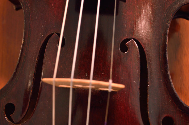 古董小提琴近距离对抗木材图片下载