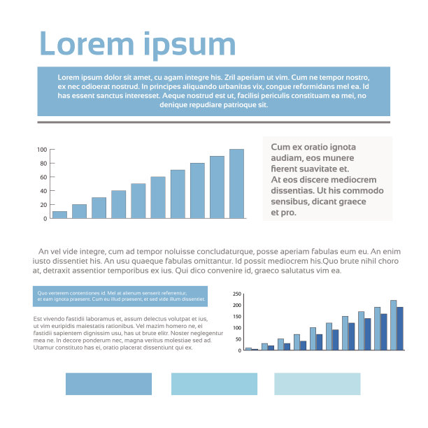 财务图表文件与信息图表财务业务图片下载