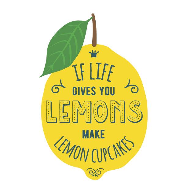 关于柠檬的动机引言图片下载