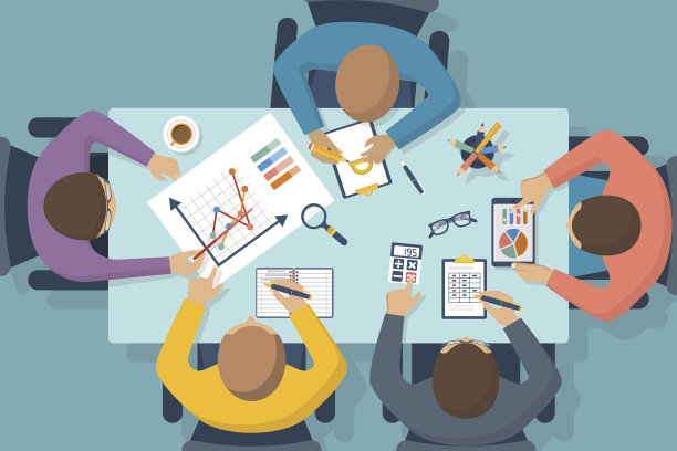 数据分析的概念。图片下载