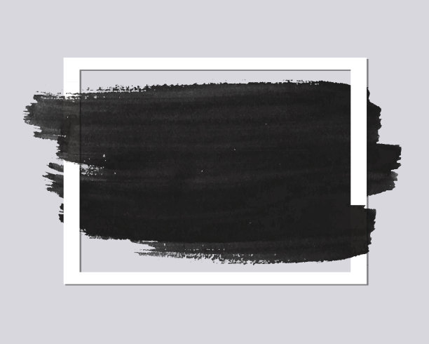 纸框架与笔触图片下载