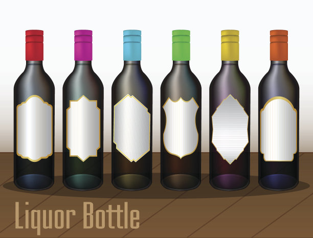 酒的瓶子图片下载