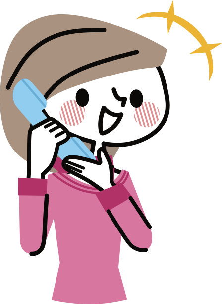 电话和女人图片下载