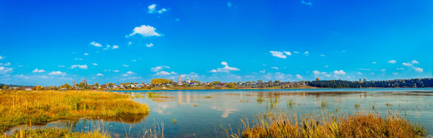 俄罗斯的村庄图片下载