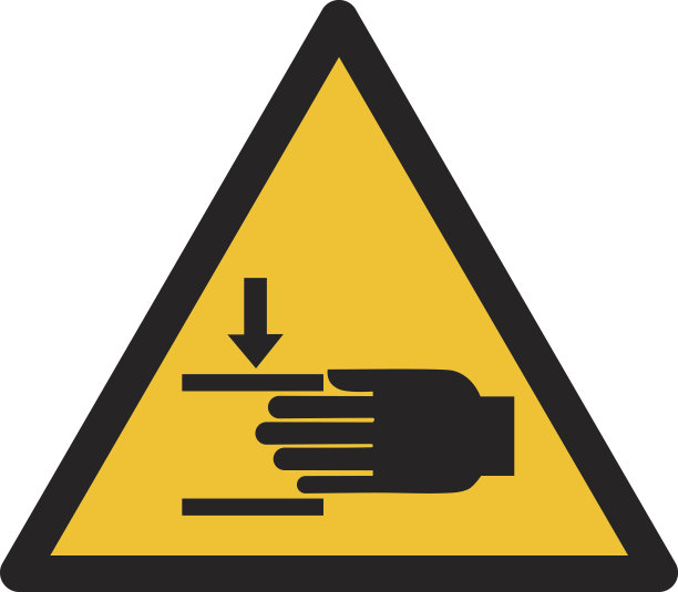 警告标志手受伤图片下载