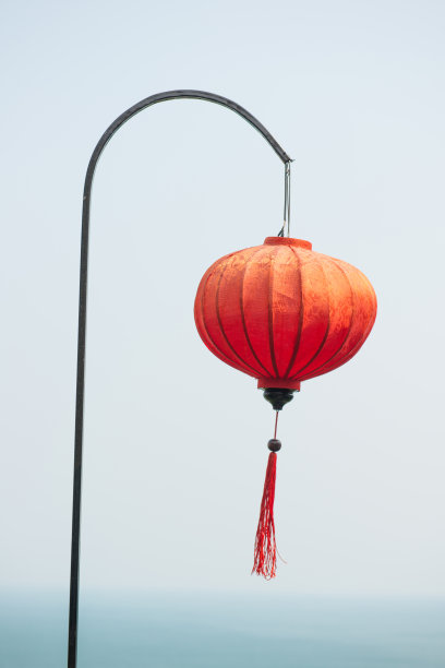 红色的纸灯笼装饰图片下载