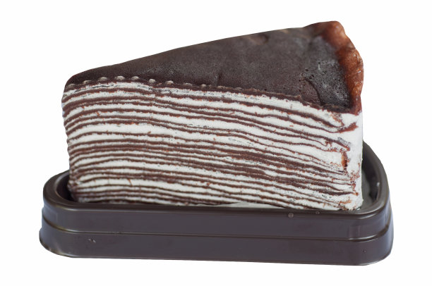 巧克力绉蛋糕图片下载