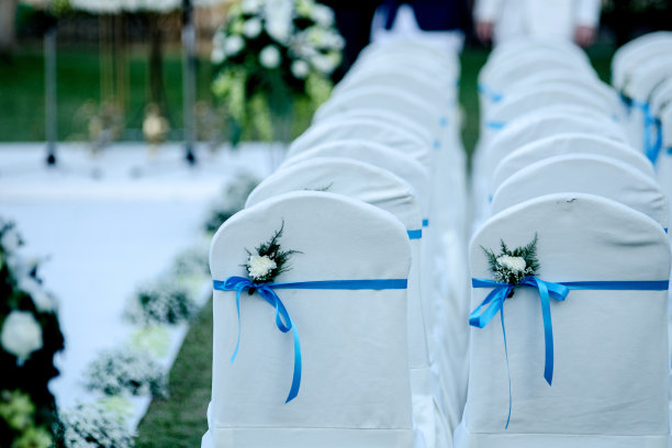 婚礼的椅子图片下载