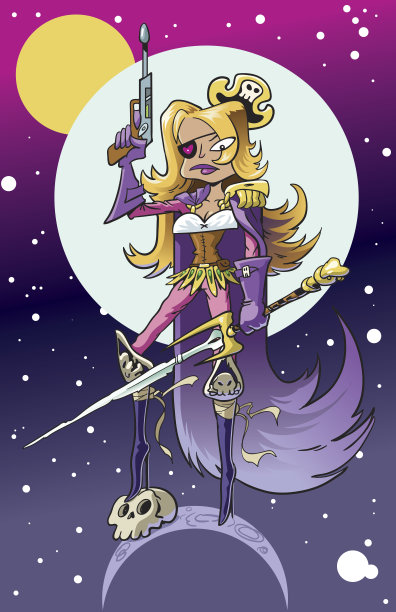 太空海盗女王图片下载