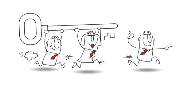 乔和拿钥匙的队伍图片下载