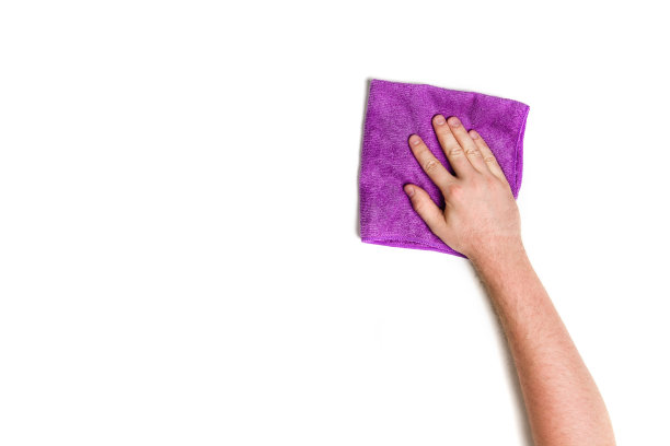 在白色背景下进行手工清洗图片下载