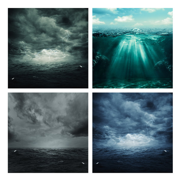 一套适合你设计的海洋背景图片下载