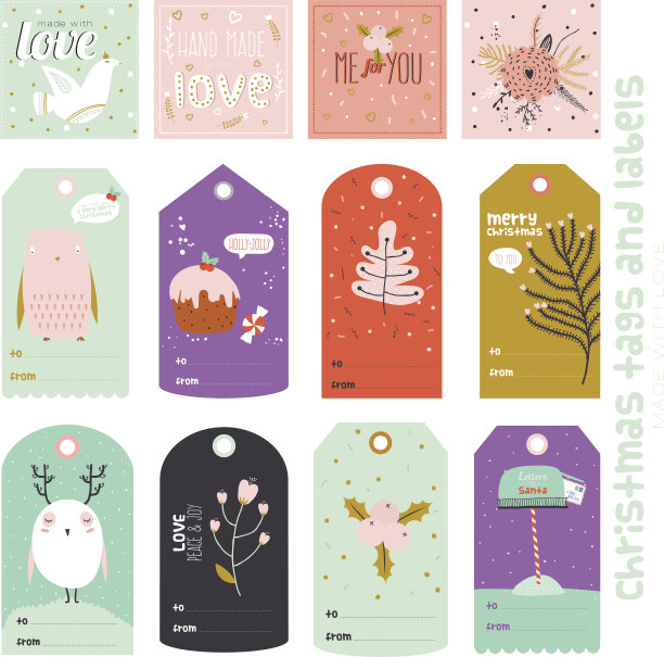 问候标签图片下载