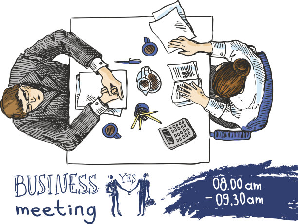 offoce俯视图图片下载