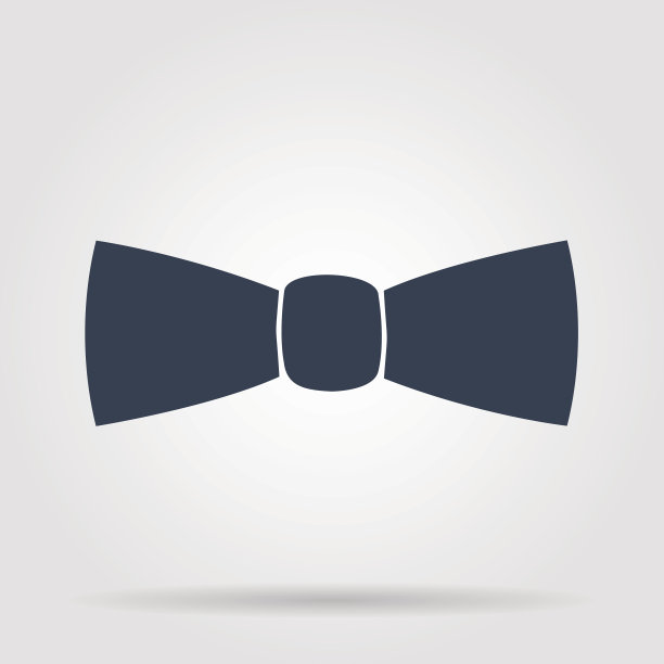 蝴蝶结，图标向量图片下载