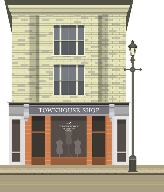 联排别墅商店图片下载