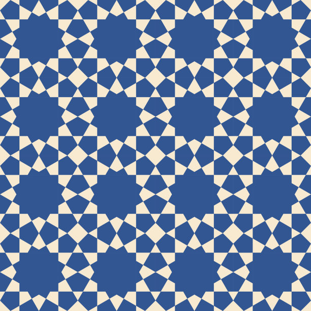 伊斯兰抽象几何背景。无缝模式。图片下载