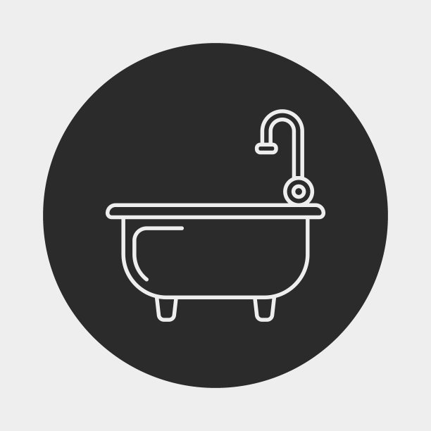 浴缸行图标图片下载