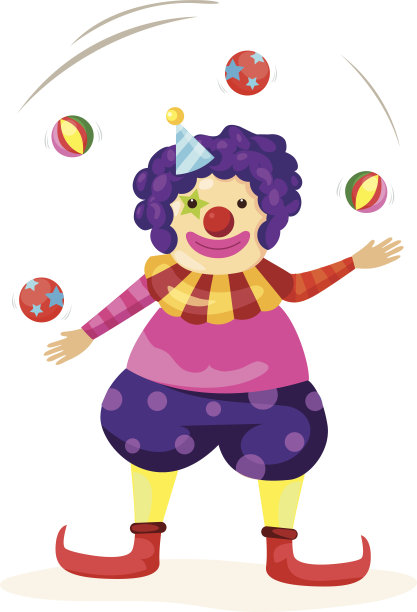 小丑素材图片