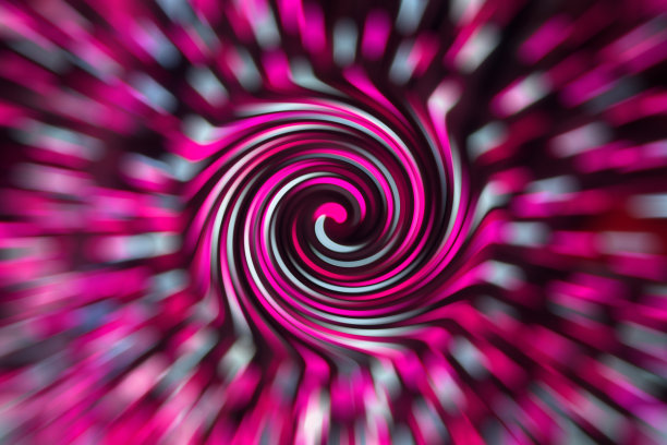 抽象彩色旋转艺术条图片下载