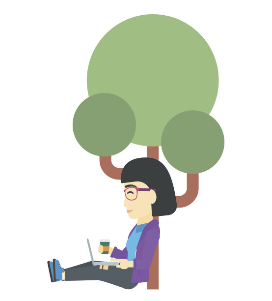 女性使用笔记本电脑进行教育图片下载