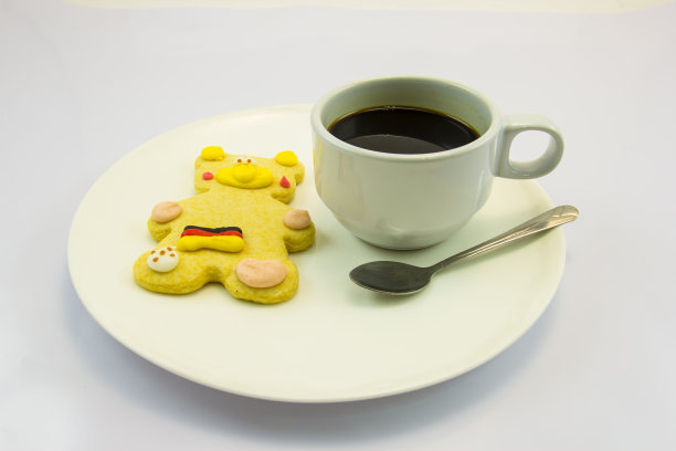 咖啡和饼干图片下载