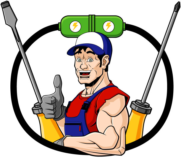 快乐的电工图片下载