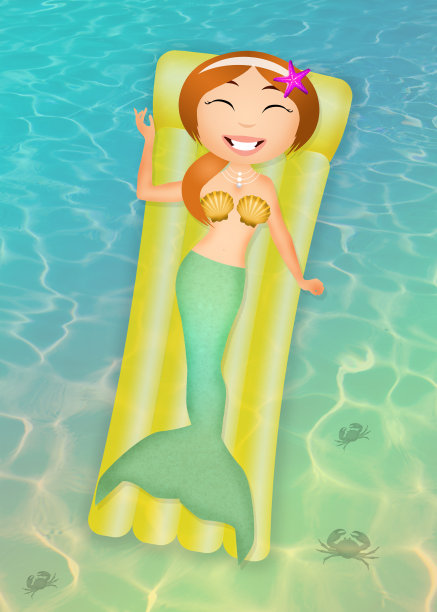 海中的美人鱼图片下载