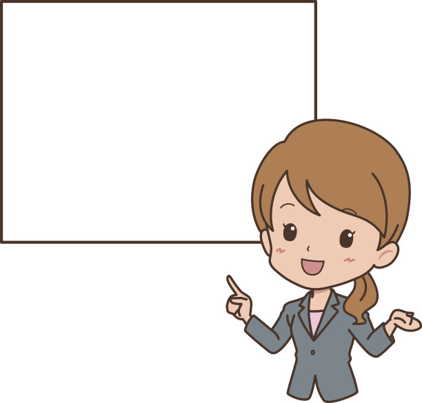 商人在白色背景下做手势图片下载