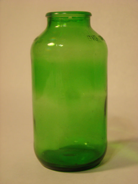 绿色大口瓶图片下载
