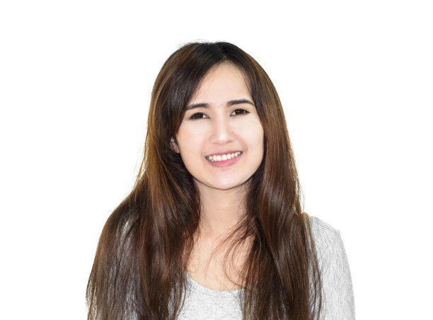 微笑的女人图片下载