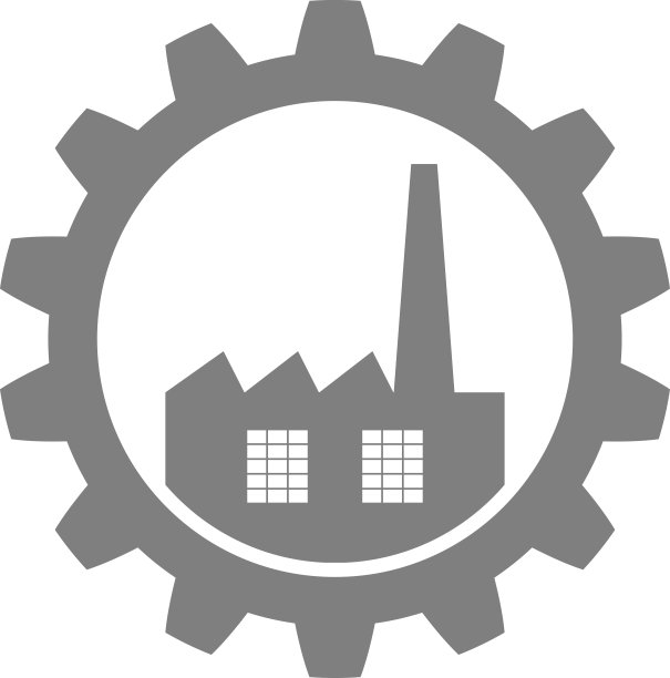 灰色工业图标图片下载