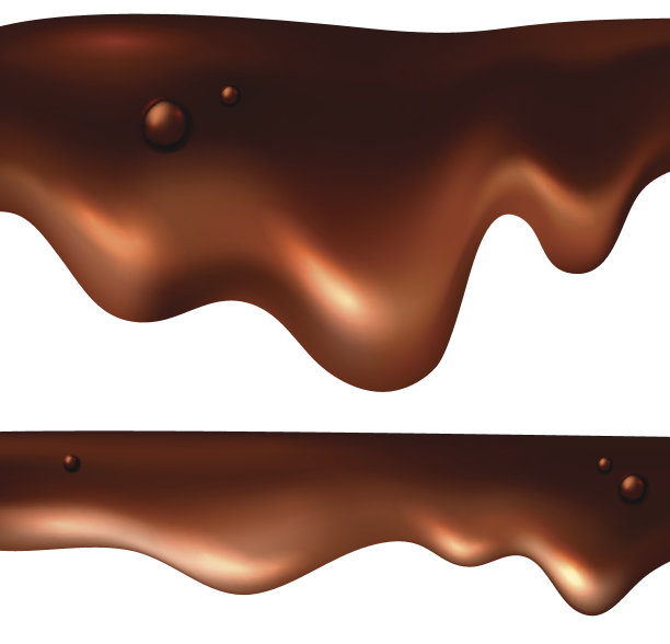 巧克力逼真滴液器图片下载