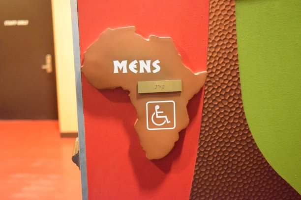 非洲形男士房间标志图片下载