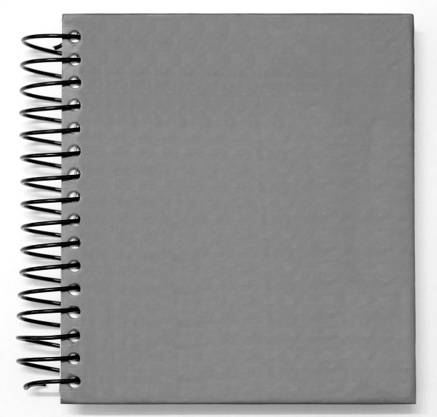 灰色的空白的书图片下载