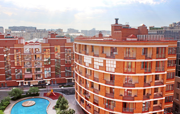 俄罗斯莫斯科的新建筑群图片下载