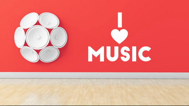 房间里的演讲者图片下载