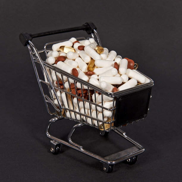 药片在购物车里图片下载