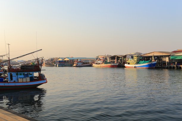 泰国渔港图片下载