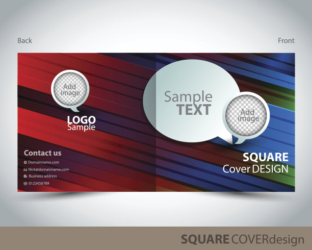 广场的封面设计图片下载