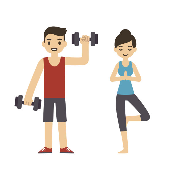 年轻的活跃的情侣图片下载