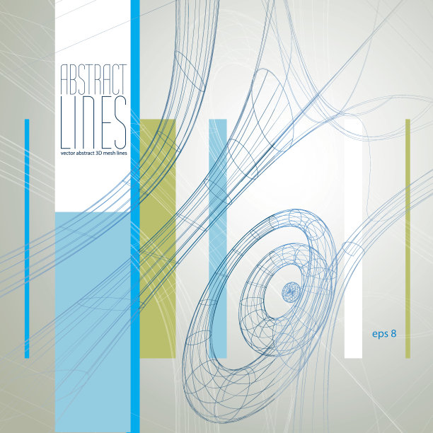 向量抽象几何背景，当代风格图片下载