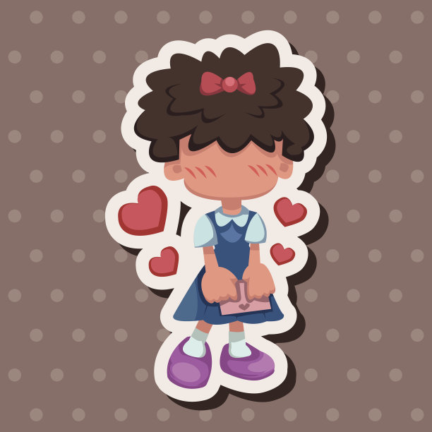 学生主题元素向量，eps图片下载