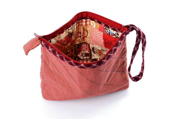 白色背景的布袋图片下载