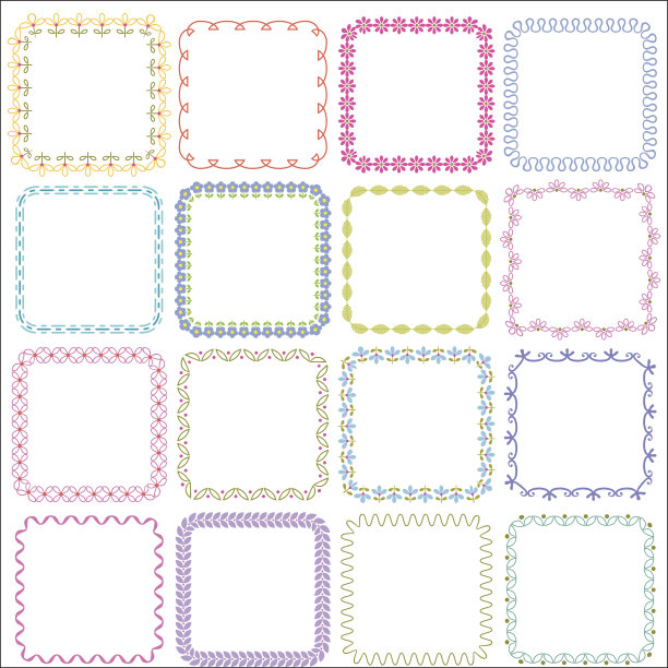 方形的框架图片下载