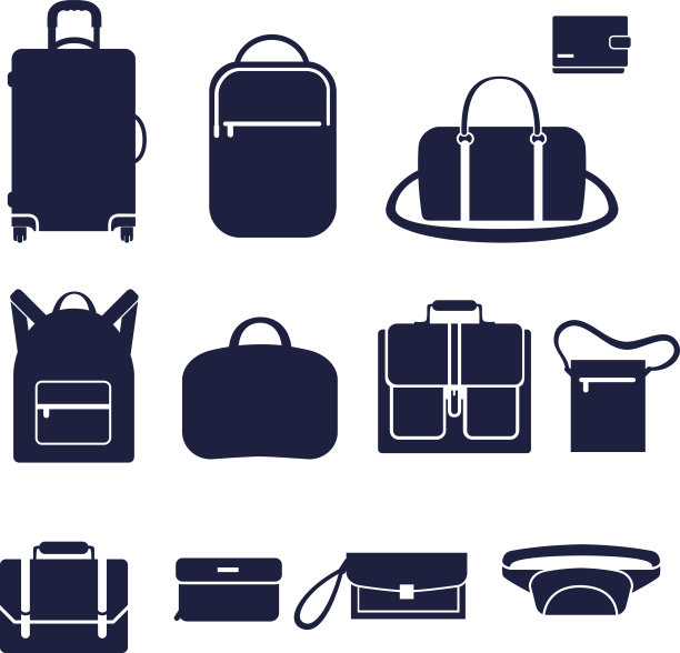 不同类型的男士包图片下载